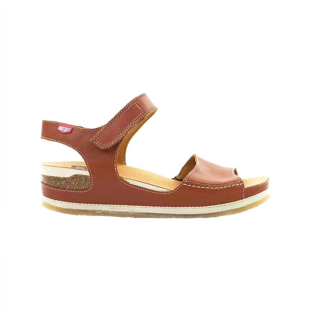 NEW ONFOOT women's cynara 203 sandal in menorca cuero
